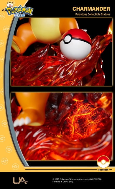 (Pre-order) Charmander Pokemon Licensed Statue By Unique Art Studio