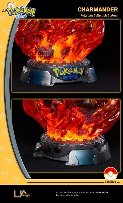 (Pre-order) Charmander Pokemon Licensed Statue By Unique Art Studio