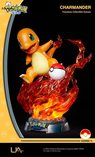 (Pre-order) Charmander Pokemon Licensed Statue By Unique Art Studio