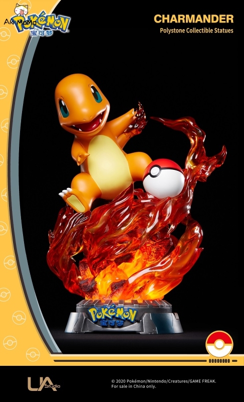(Pre-order) Charmander Pokemon Licensed Statue By Unique Art Studio