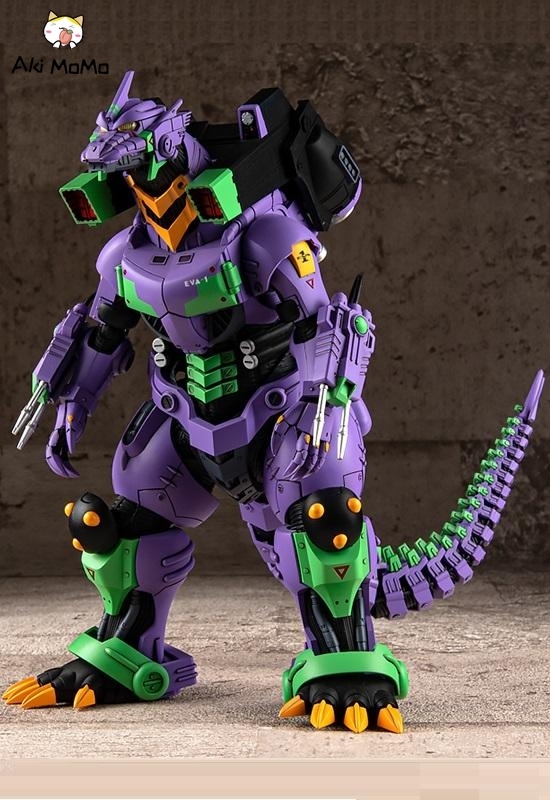 (Pre-order Closed)AOSHIMA Godzilla vs Evangelion AOSHIMA Type-3 Kiryu EVA Unit-01 Color Ver. Plastic Model