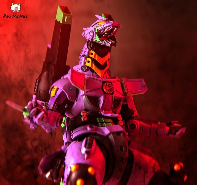 (Pre-order Closed)AOSHIMA Godzilla vs Evangelion AOSHIMA Type-3 Kiryu EVA Unit-01 Color Ver. Plastic Model