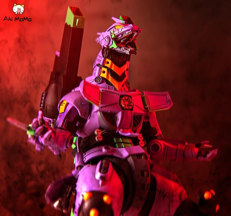 (Pre-order Closed)AOSHIMA Godzilla vs Evangelion AOSHIMA Type-3 Kiryu EVA Unit-01 Color Ver. Plastic Model