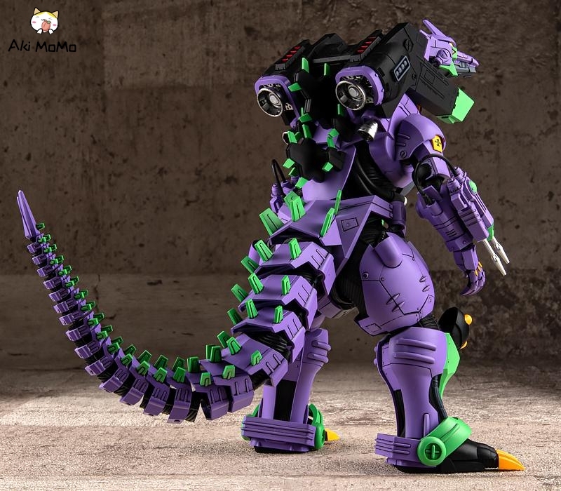 (Pre-order Closed)AOSHIMA Godzilla vs Evangelion AOSHIMA Type-3 Kiryu EVA Unit-01 Color Ver. Plastic Model