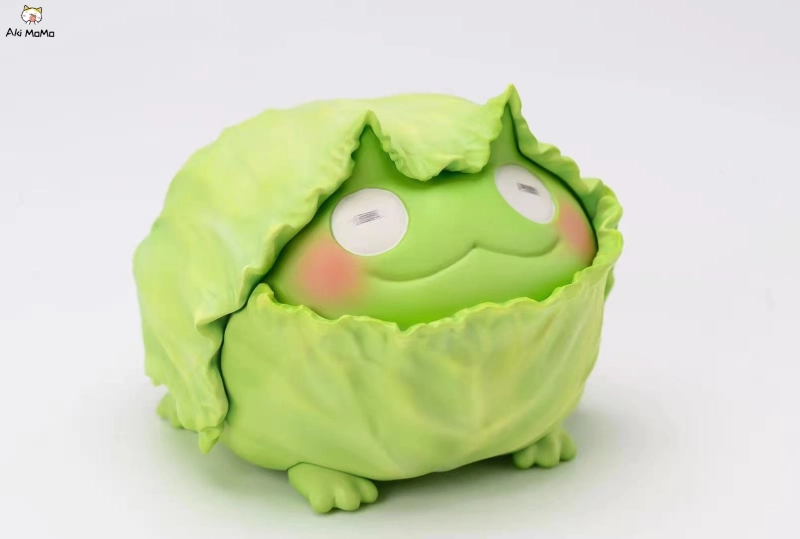 Cabbage frog - おやさい妖精 Resin Statue By Animal Planet x ぽん吉