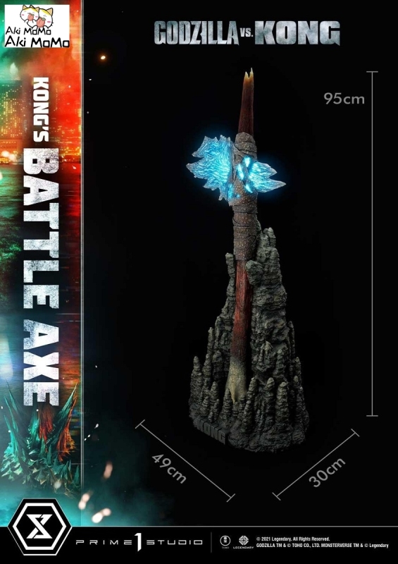 (Pre-order)Godzilla vs Kong Kong's Battle Axe Statue LSGVK-03 By Prime 1 Studio