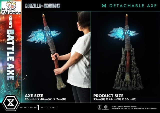 (Pre-order)Godzilla vs Kong Kong's Battle Axe Statue LSGVK-03 By Prime 1 Studio