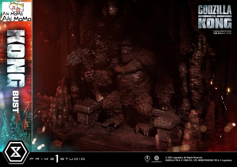 (Pre-order)Godzilla vs Kong Kong Bust LSGVK-02 By Prime 1 Studio