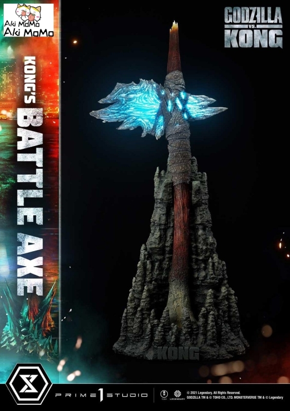 (Pre-order)Godzilla vs Kong Kong's Battle Axe Statue LSGVK-03 By Prime 1 Studio