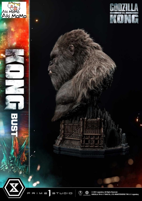(Pre-order)Godzilla vs Kong Kong Bust LSGVK-02 By Prime 1 Studio