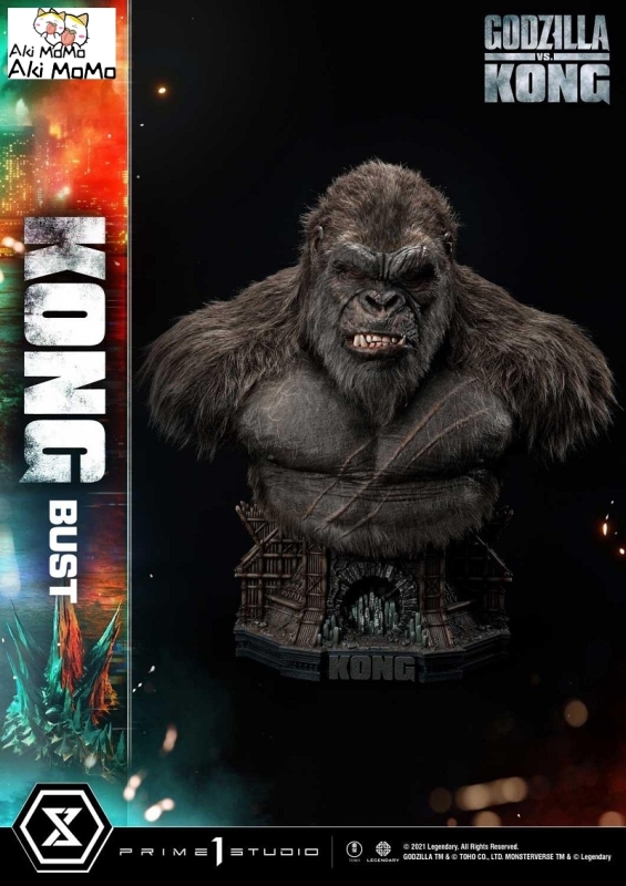 (Pre-order)Godzilla vs Kong Kong Bust LSGVK-02 By Prime 1 Studio