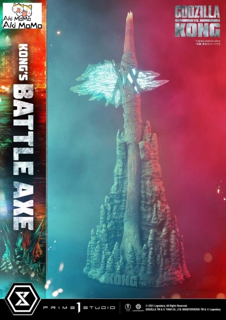 (Pre-order)Godzilla vs Kong Kong's Battle Axe Statue LSGVK-03 By Prime 1 Studio