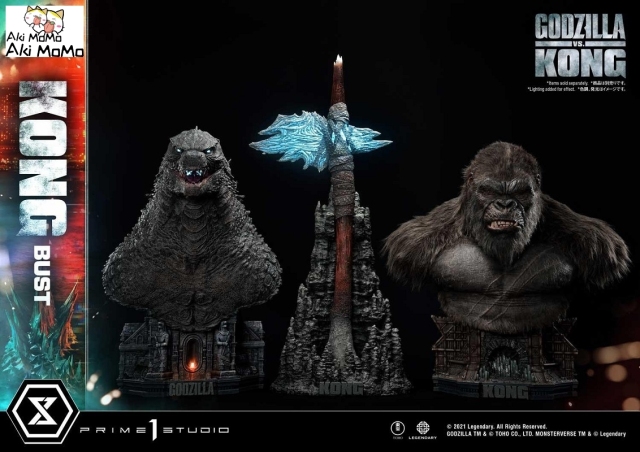 (Pre-order)Godzilla vs Kong Kong Bust LSGVK-02 By Prime 1 Studio