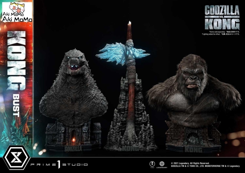 (Pre-order)Godzilla vs Kong Kong Bust LSGVK-02 By Prime 1 Studio