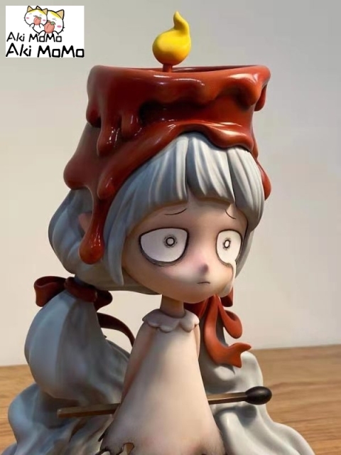 (Pre-order Closed)Candle girl Era Grey Version Depressed Island Series 24 cm By LABOLI Studio