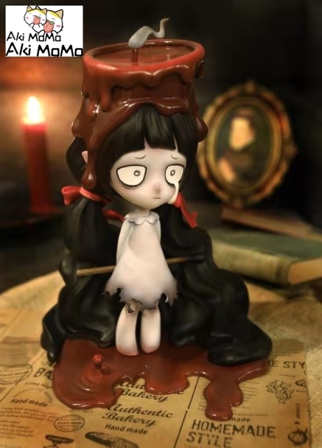 (Pre-order Closed)Candle girl Era Black Version Depressed Island Series 24 cm By LABOLI Studio