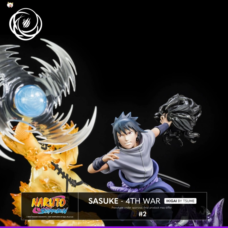 (In Stock) Naruto Shippuden Sasuke - 4th War Ikigai Series By Tsume Art