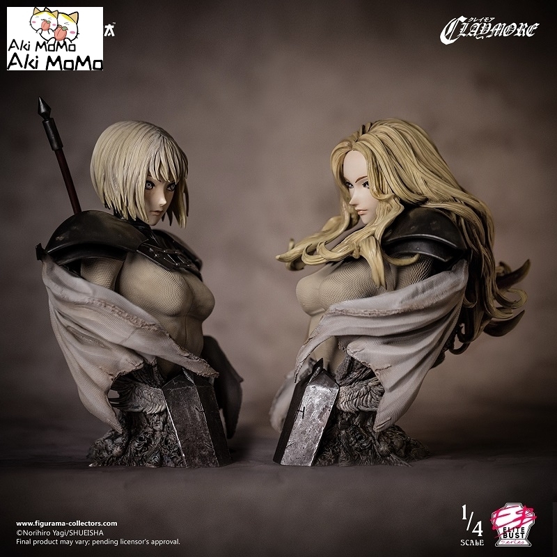 (Exclusive Sale) (Pre-order) Claymore Clare &amp; Teressa Elite Bust 1/4 Scale Statue By Figurama Collectors