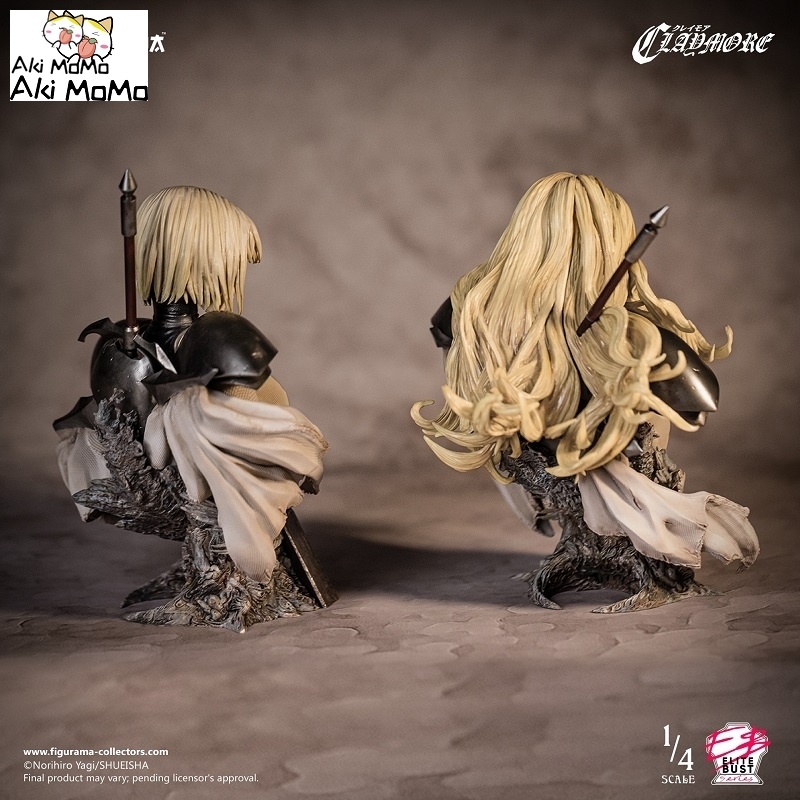 (Exclusive Sale) (Pre-order) Claymore Clare &amp; Teressa Elite Bust 1/4 Scale Statue By Figurama Collectors