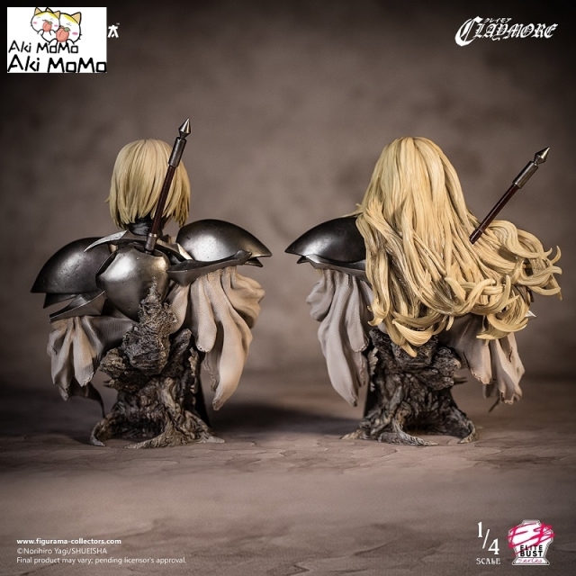 (Exclusive Sale) (Pre-order) Claymore Clare &amp; Teressa Elite Bust 1/4 Scale Statue By Figurama Collectors
