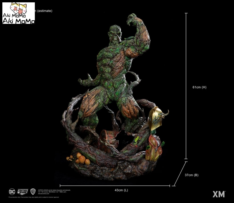 (Pre-order Closed)Swamp Thing DC Premium Collectibles 1/4 Scale Statue By XM Studios