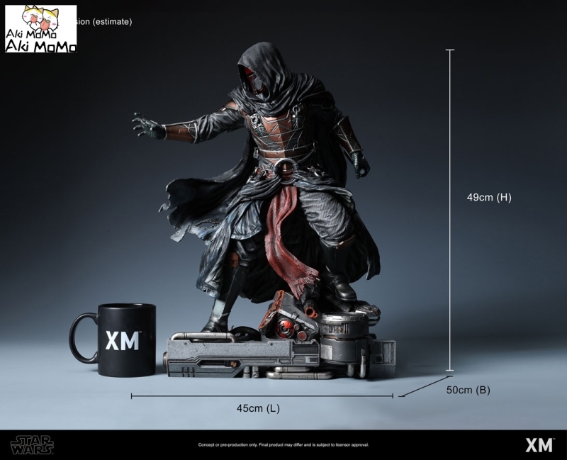 (Pre-order Closed)Darth Revan STAR WARS Premium Collectibles 1/4 Scale Statue By XM Studios