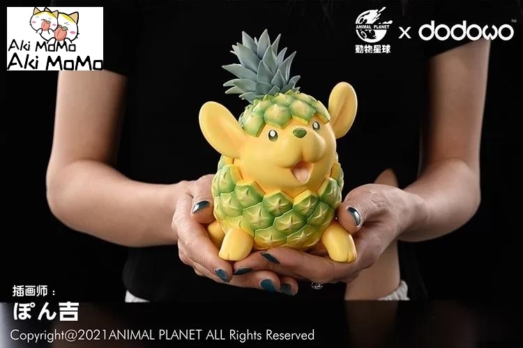 (Pre-order)Pineapple Poodle Fruit Fairy Series (Large size) By PonkichiM ぽん吉 x DODOWO x Animal Planet