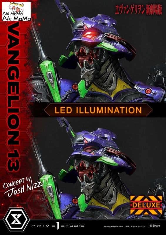(Pre-order) Deluxe Ver. Evangelion Unit 13 Concept By Josh Nizzi UDMEVA-05DX By Prime 1 Studio