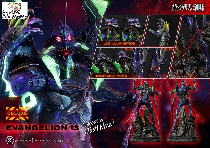 (Pre-order) Deluxe Ver. Evangelion Unit 13 Concept By Josh Nizzi UDMEVA-05DX By Prime 1 Studio