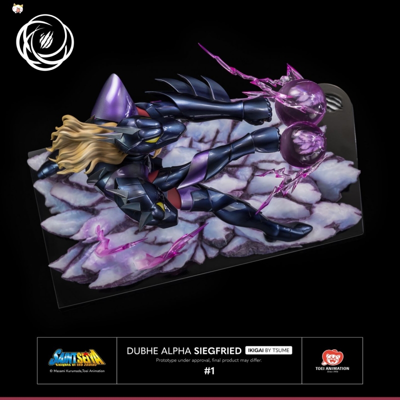 (Pre-order Closed)Saint Seiya Dubhe Alpha Siegfried Ikigai Series 1/6 Scale Statue By Tsume Art