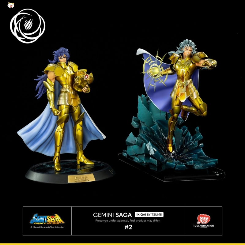 (Pre-order Closed)Saint Seiya Gemini Saga Ikigai Series 1/6 By Tsume Art