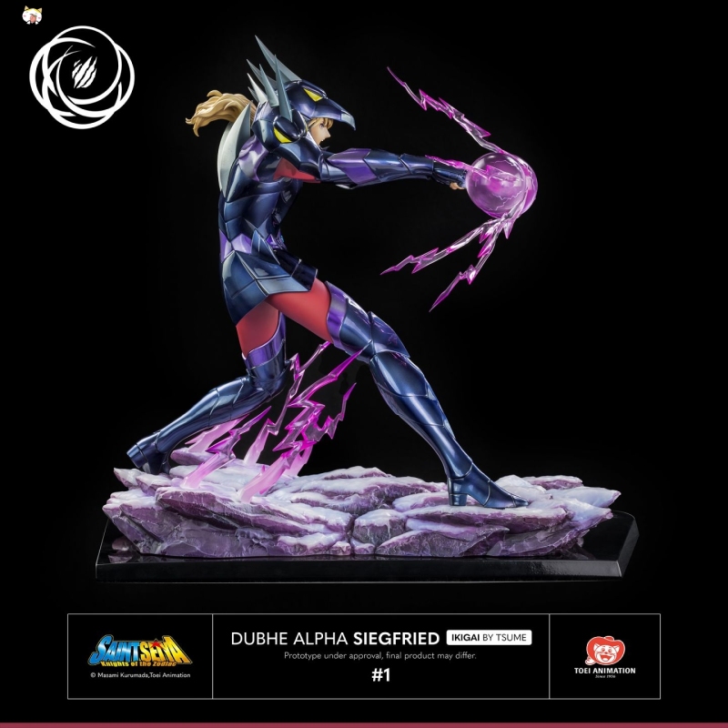 (Pre-order Closed)Saint Seiya Dubhe Alpha Siegfried Ikigai Series 1/6 Scale Statue By Tsume Art