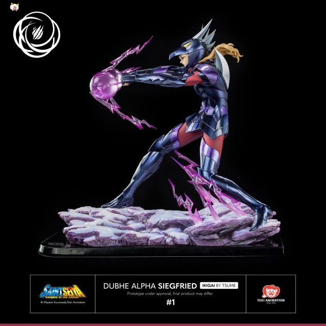 (Pre-order Closed)Saint Seiya Dubhe Alpha Siegfried Ikigai Series 1/6 Scale Statue By Tsume Art