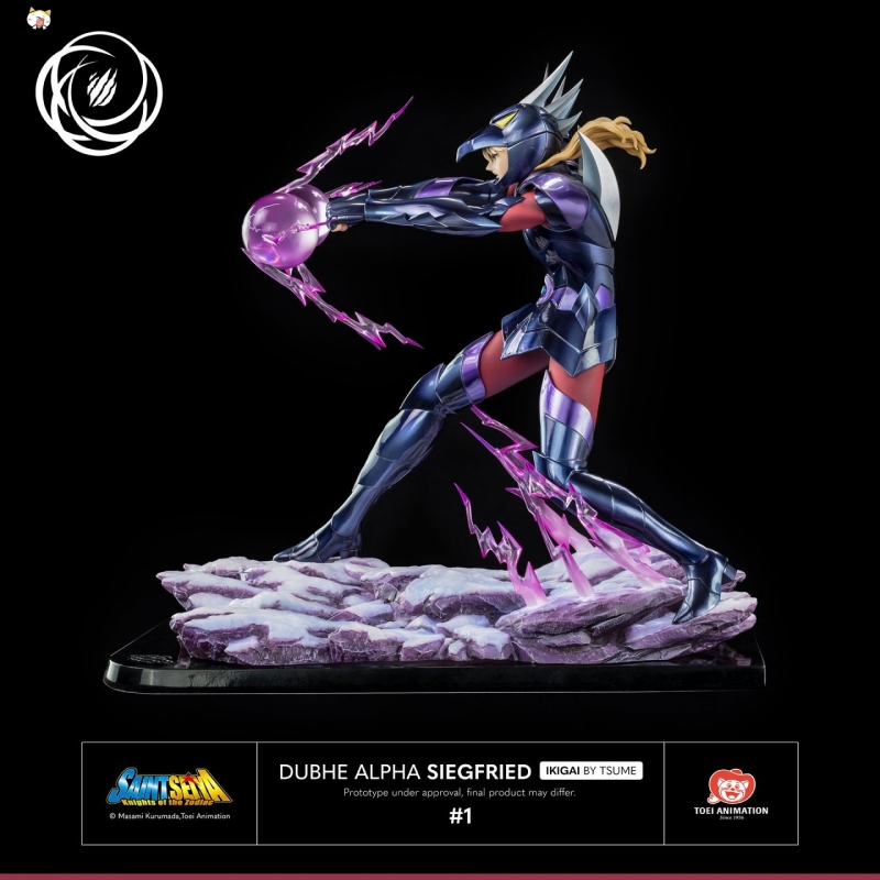 (Pre-order Closed)Saint Seiya Dubhe Alpha Siegfried Ikigai Series 1/6 Scale Statue By Tsume Art