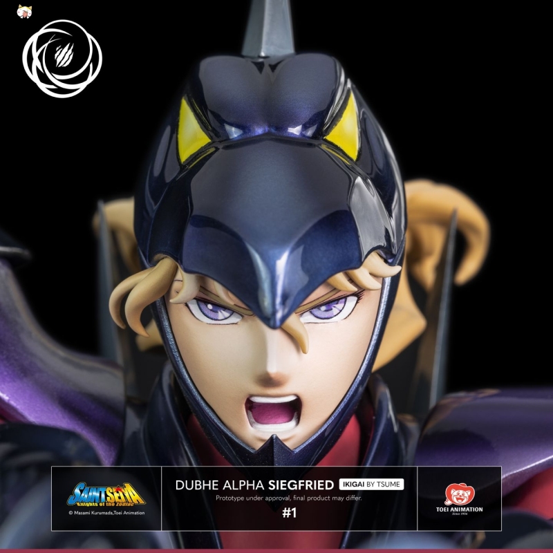 (Pre-order Closed)Saint Seiya Dubhe Alpha Siegfried Ikigai Series 1/6 Scale Statue By Tsume Art
