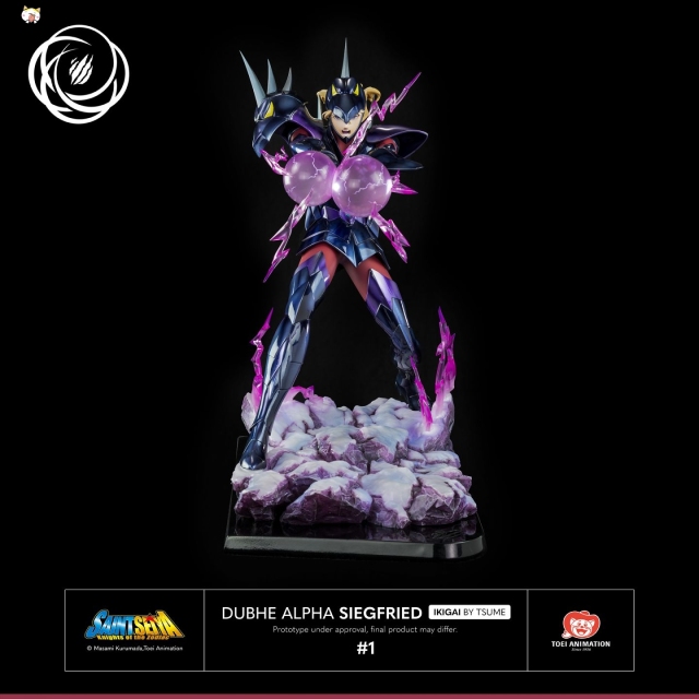 (Pre-order Closed)Saint Seiya Dubhe Alpha Siegfried Ikigai Series 1/6 Scale Statue By Tsume Art