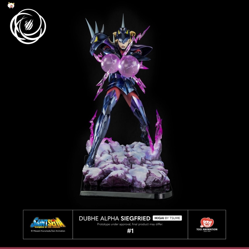 (Pre-order Closed)Saint Seiya Dubhe Alpha Siegfried Ikigai Series 1/6 Scale Statue By Tsume Art