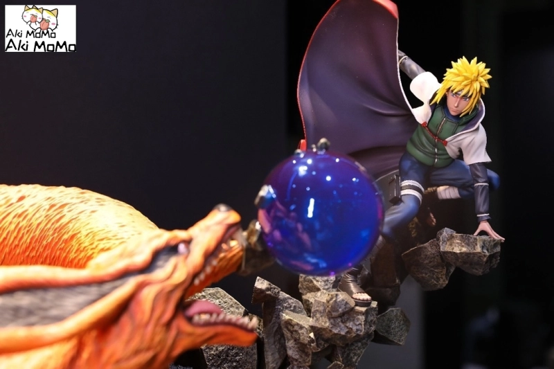 (Released) Naruto Figure Namikaze Minato VS Kurama 1/8 Scale Statue By Hex Collectiables