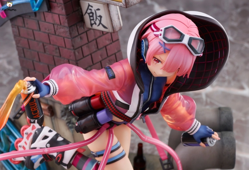 (Pre-order) eStream SSF Re:Zero Starting Life in Another World Ram Neon City Ver. Shibuya Scramble Figure 1/7 Figure (Single Shipment)