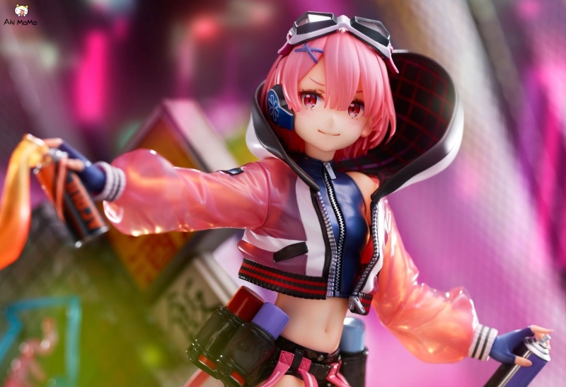 (Pre-order) eStream SSF Re:Zero Starting Life in Another World Ram Neon City Ver. Shibuya Scramble Figure 1/7 Figure (Single Shipment)