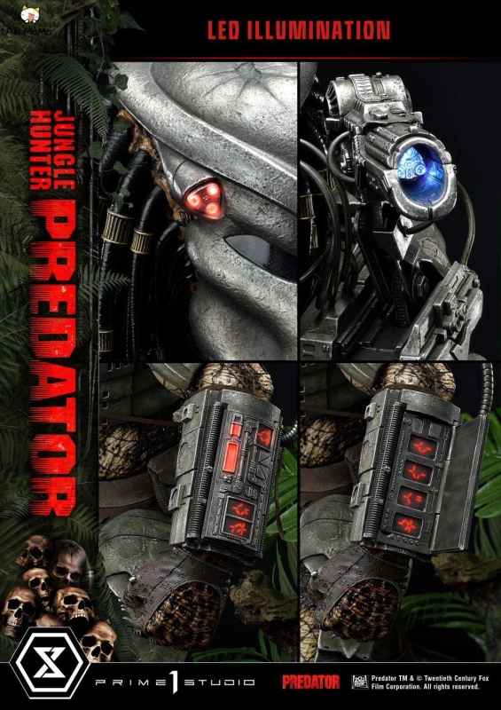 (Pre-order Closed) (3 Boxes)Standard Ver. Predator [Film] Jungle Hunter Predator MMPR-01 1/3 Scale Statue By Prime 1 Studio