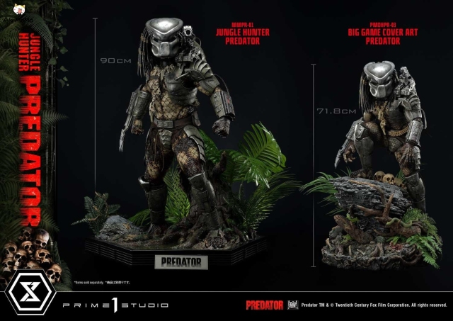 (Pre-order Closed) (3 Boxes)Standard Ver. Predator [Film] Jungle Hunter Predator MMPR-01 1/3 Scale Statue By Prime 1 Studio