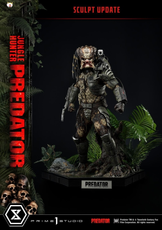 (Pre-order Closed) (3 Boxes)Standard Ver. Predator [Film] Jungle Hunter Predator MMPR-01 1/3 Scale Statue By Prime 1 Studio