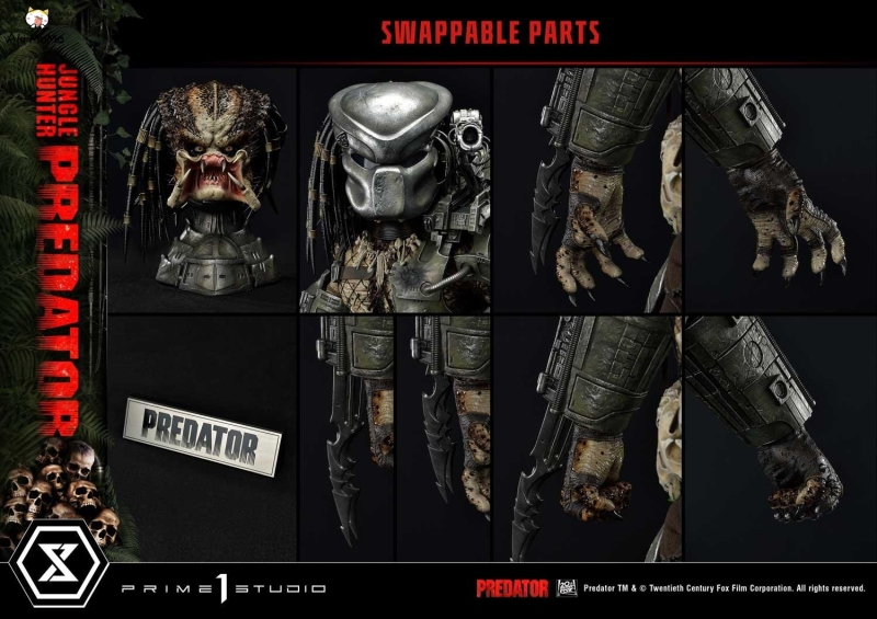 (Pre-order Closed) (3 Boxes)Standard Ver. Predator [Film] Jungle Hunter Predator MMPR-01 1/3 Scale Statue By Prime 1 Studio
