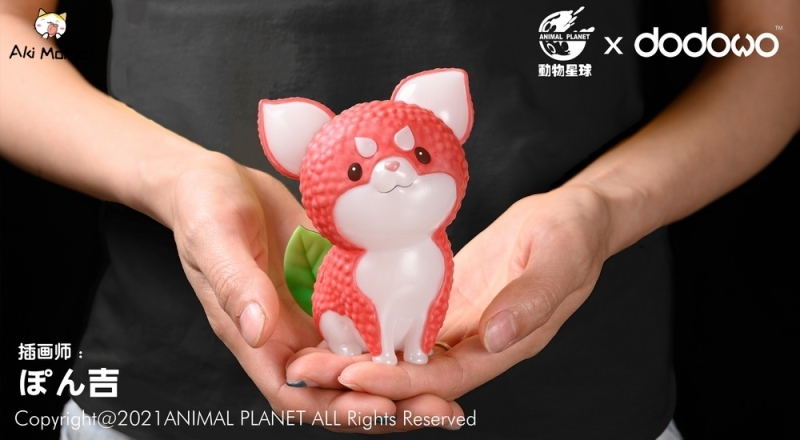 (Pre-order Closed) Lychee Dog Oyasai Yousei Figure Collection Hakusainu By PonkichiM ぽん吉 x Animal Planet x DODOWO