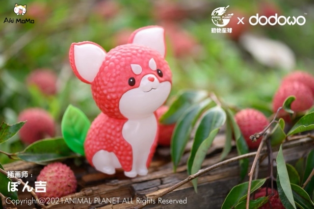 (Pre-order Closed) Lychee Dog Oyasai Yousei Figure Collection Hakusainu By PonkichiM ぽん吉 x Animal Planet x DODOWO