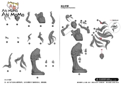 (Pre-order Closed) Aphrodite Series [Aphrodite 1 Plus] Resin Cast Figure Model Kit By Cang Hai