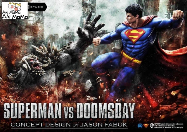 (Pre-order Closed) Regular Ver. Superman (Comics) Superman VS Doomsday (Concept By Jason Fabok) UMMDC-05 1/3 Scale Statue By Prime 1 Studio