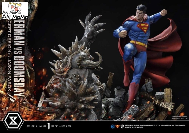 (Pre-order Closed) Regular Ver. Superman (Comics) Superman VS Doomsday (Concept By Jason Fabok) UMMDC-05 1/3 Scale Statue By Prime 1 Studio