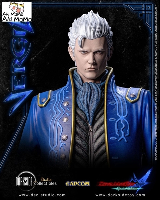 (Pre-order) Devil May Cry 4 Publius Vergilius Maro Vergi 1/4 Scale Statue 908691 By DarkSide Collectibles Studio x Capcom